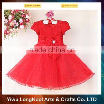 Cute Toddler Baby Girl Wedding Dress Baby Flower Tutu Dress photo-3