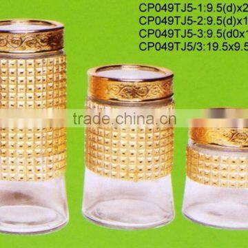 CP049TJ5 glass jar with coating