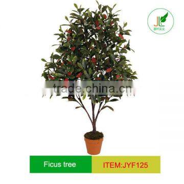 Artificial Variegated Ficus Tree for indoor decoration