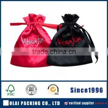 Luxury Logo printed Promotional Christmas Satin Hair Bag                        
                                                Quality Choice