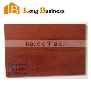 LB-QS6010 Red color apple wood coated veneered melamine boards