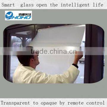 Competitive price High tech smart PDLC film smart glass film switchable privacy glass film with best suply