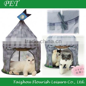 Cat Hiding Castle Bed Condo Bed Morning pet Castle tent