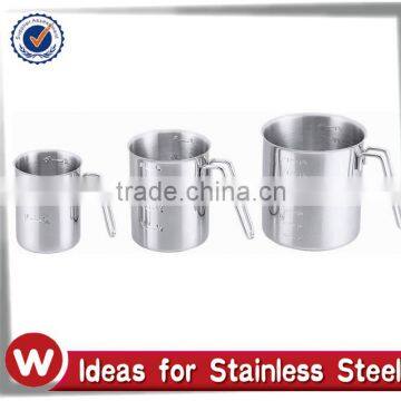 Stainless Steel Measuring Cup With Measuring Scale