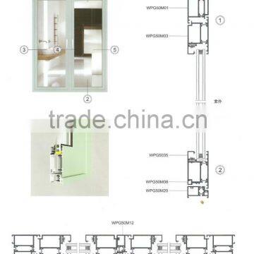 High quality energy-saving casement door TFFA-73