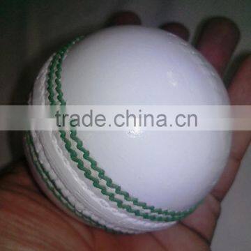 White Leather Cricket Ball photo-2
