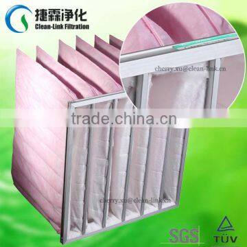 F5~F8 No-woven Pocket Filter for bags manufacturer