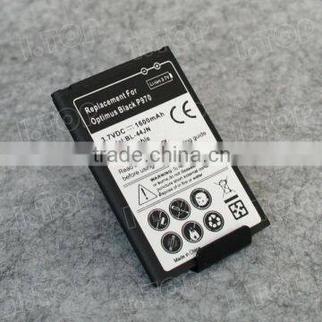 1600mAh BL-44JN Battery For LG P970 Optimus Black Battery Pack