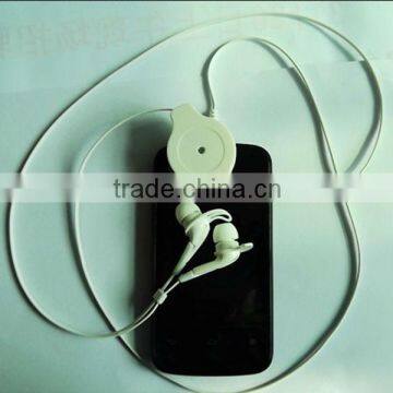 Hot Selling High Quality Stereo MP3/4 Player Retractable Earphone
