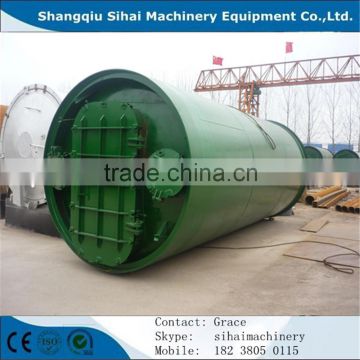 10-15Ton Capacity Get 9-13.5Ton Oil Production Waste Oil Distillation Plant