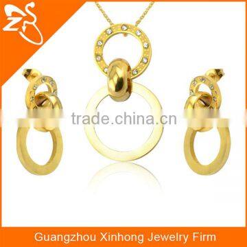 Premier Design With Different Flower Clover Stainless Steel Necklace And Jewelry Sets photo-3