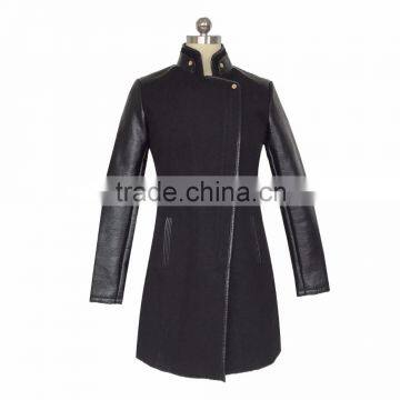 Winter Clothing Black Faux Fur Women Long Coat photo-2