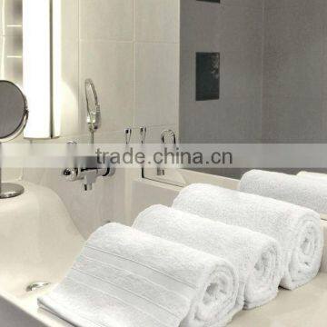 White cotton hotel bath towels/ face towel/hand towel