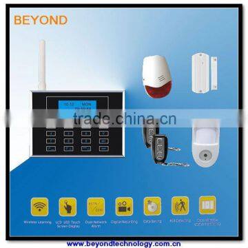 Dual Network PSTN GSM wireless calling systems with touch keypad and wireless doorbell