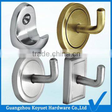 Wholesale Modern Free Shipping Top Quality Factory Directly Toilet Fitting Metal Hook Plastic Cloth Hanger