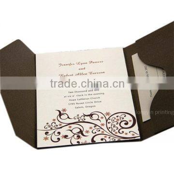 Unique Wedding Invitation Card, Greeting Card With Envelop Priniting photo-5