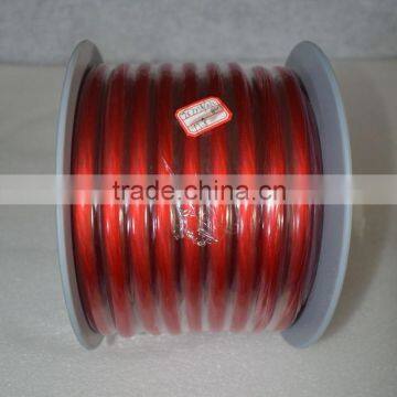 Good Quality for china supplier with Copper conductor OFC car audio cables car battery cables