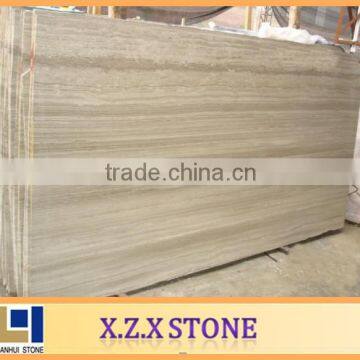 China grey wooden vein marble slab