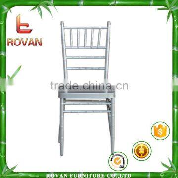 wholesale chiavari chair wholesale tiffany chair aluminum material sliver color