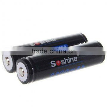 18650 2200mAh Soshine Brand Battery