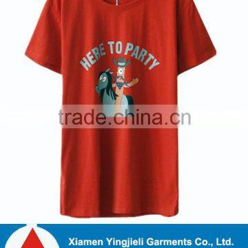 Wholesale printed cotton custom t-shirt 2014