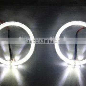 80mm 2.5 Inch White Color Led DRL Xenon Lamp for Toyota for Volvo Led Angel Eyes Head Lamp Led Halo Rings Kit photo-3