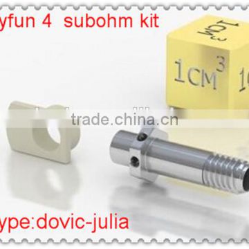 hot sell Quality kayfun v4 subohm kit kayfun v4 clone / kayfun bell cap