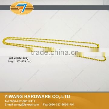 Fancy Electroplating Metal Neck Chain