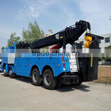 New condition 50 Ton SINOTRUK HOWO chassis rotator recovery tow truck for sale