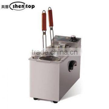 Shentop STWA-MJ4 Table Type 2 Baskets Commercial Stainless Steel Countertop Pasta Cooker,Pasta Cooking Machine