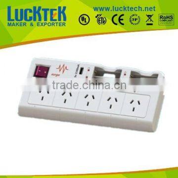 AA-AAA batteries charger with Australia socket and USB