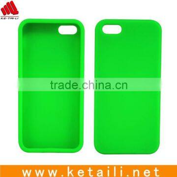 for silicone iphone 5 case with different logo printed for promotion