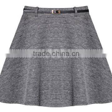 Guangzhou Ifree OEM/ODM A-line wool polyester skirt