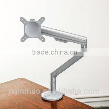 VESA 75x75/100x100mm Professional OEM/ODM Supply!!high class aluminum casting dual cheap computer LCD monitor arm in mount