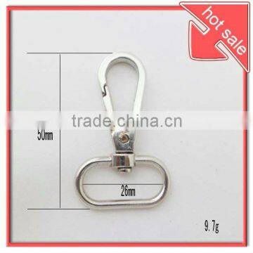 1 inch newest design metal snap hook for bags swivel dog hook