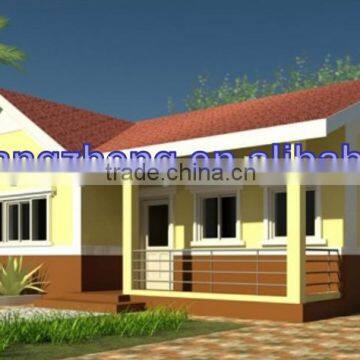 Well designed fast constructed easy assembly prefab house for holiday resort