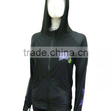 Women Rash Guard Hoodies