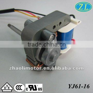 Single phase motor Electric shaded pole motorYJ61-16:electric motor specifications,low noise,stable operation,long life