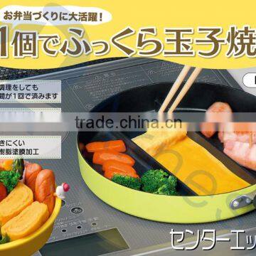 kitchenware kitchen equipment cookwar utensils egg non-stick gas cooker sectioned aluminum skillet 75753