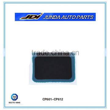 Euro style radial Tire repair tube rubber patch