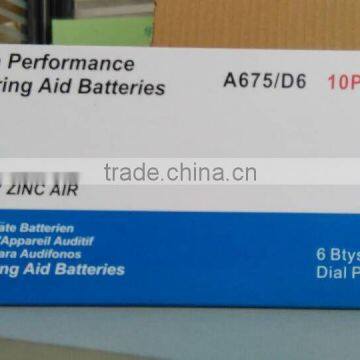 A10 1.4v 90mAh Zinc Air Cell Battery d photo-2