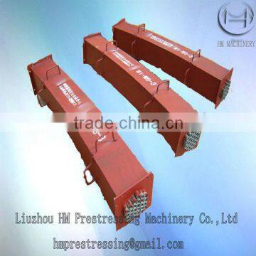 prestressed wire and tube type external diverter