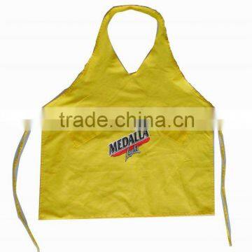 MEDALLA Yellow Custom Apron