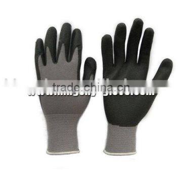 13G Nylon and Spandex Liner Foam Nitrilie Coated Glove-5035