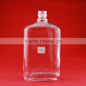 Wholesale glass carboy milk glass bottle with cap 1l water bottle