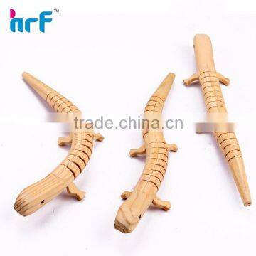 New wooden snake shaped drawing toys ;Diy kids wooden animal painting toy