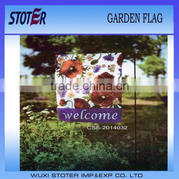 heat transfer printing custom made garden flag