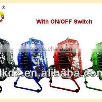 Hot 4" Metal Usb Heater Fan photo-2