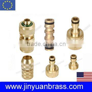 brass water hose connector garden quick fitting