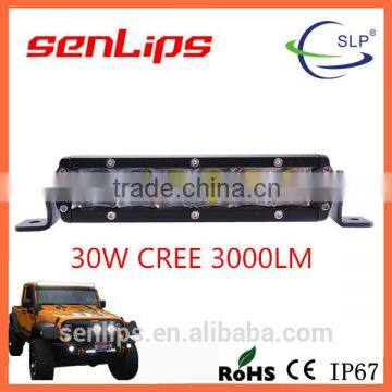 Light point new design 30W led light bar motorcycle snowmobile light bar
